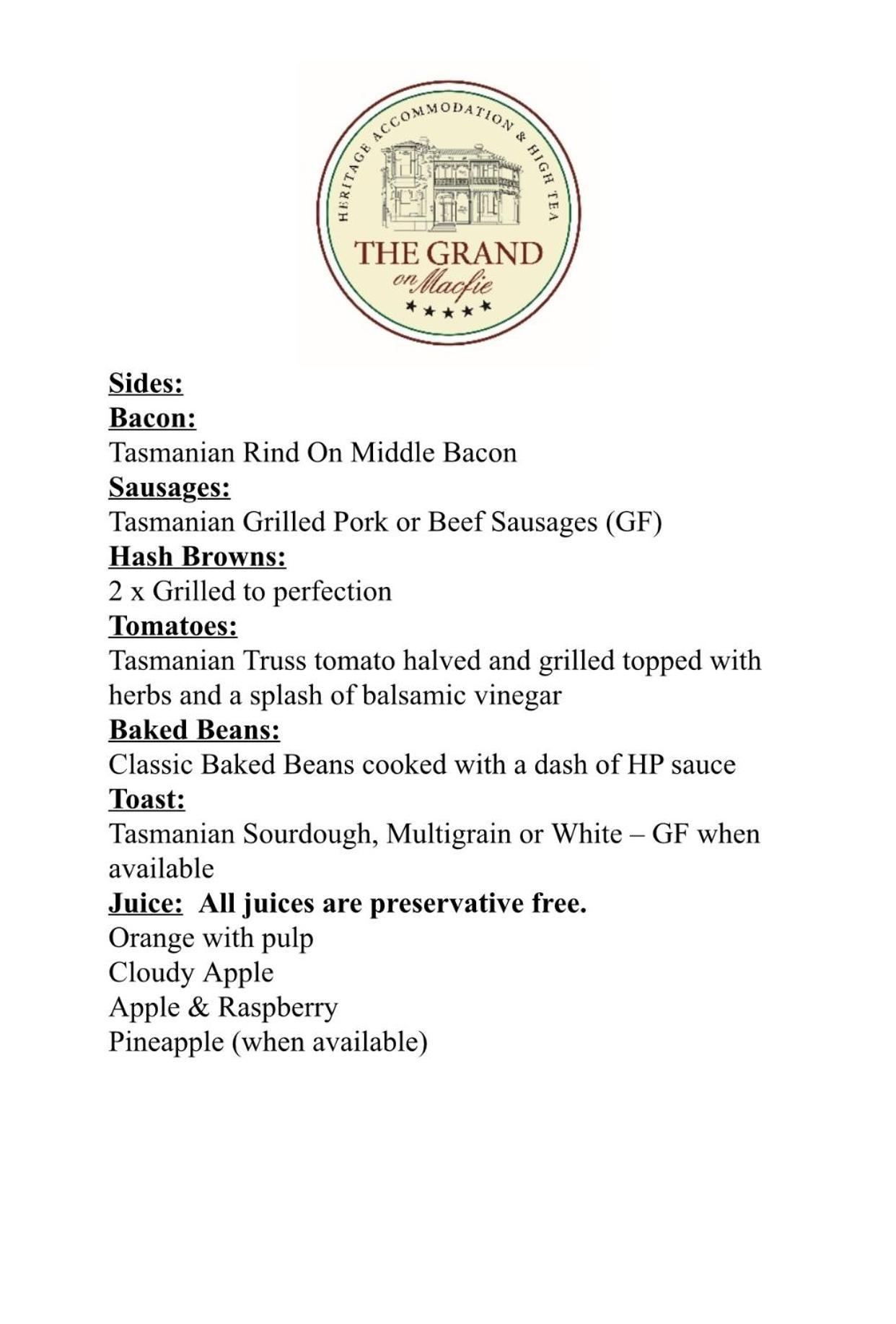 The Grand On Macfie Bed & Breakfast Devonport Exterior photo